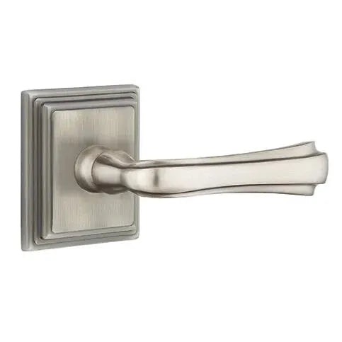 Emtek Wembley Lever with Wilshire Rose by Emtek