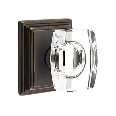 Emtek Windsor Door Knob with Wilshire Rose by Emtek