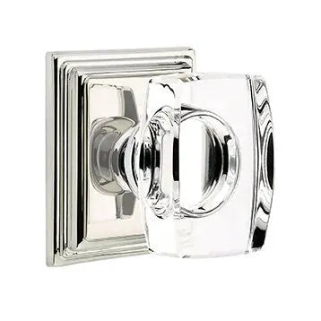 Emtek Windsor Door Knob with Wilshire Rose by Emtek