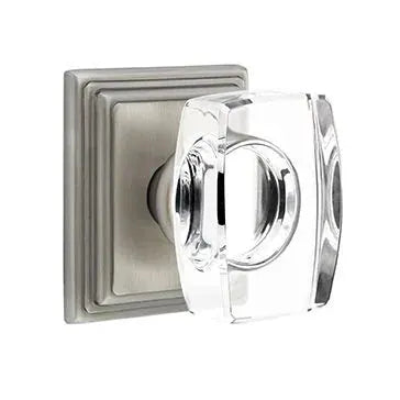 Emtek Windsor Door Knob with Wilshire Rose by Emtek