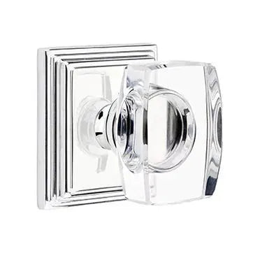 Emtek Windsor Door Knob with Wilshire Rose by Emtek