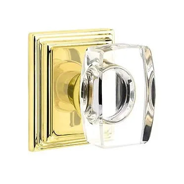 Emtek Windsor Door Knob with Wilshire Rose by Emtek