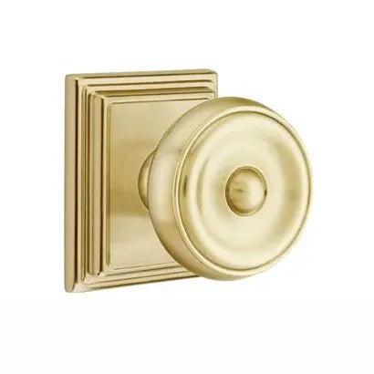 Emtek Waverly Door Knob with Wilshire Rose by Emtek