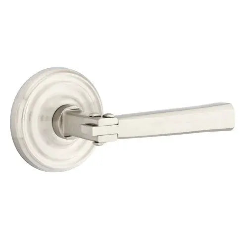Emtek Arts and Crafts Door Lever with Regular Rose by Emtek