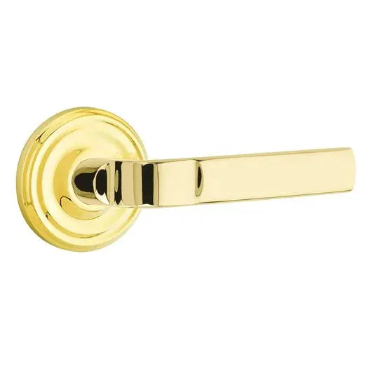 Emtek Aston Lever with Regular Rose by Emtek