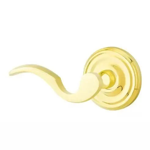 Emtek Cortina Door Lever with Regular Rose by Emtek