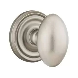 Emtek Egg Door Knob with Regular Rose by Emtek