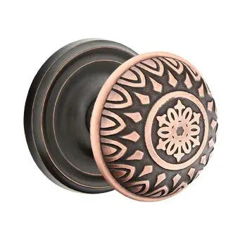 Emtek Lancaster Knob with Regular Rose by Emtek