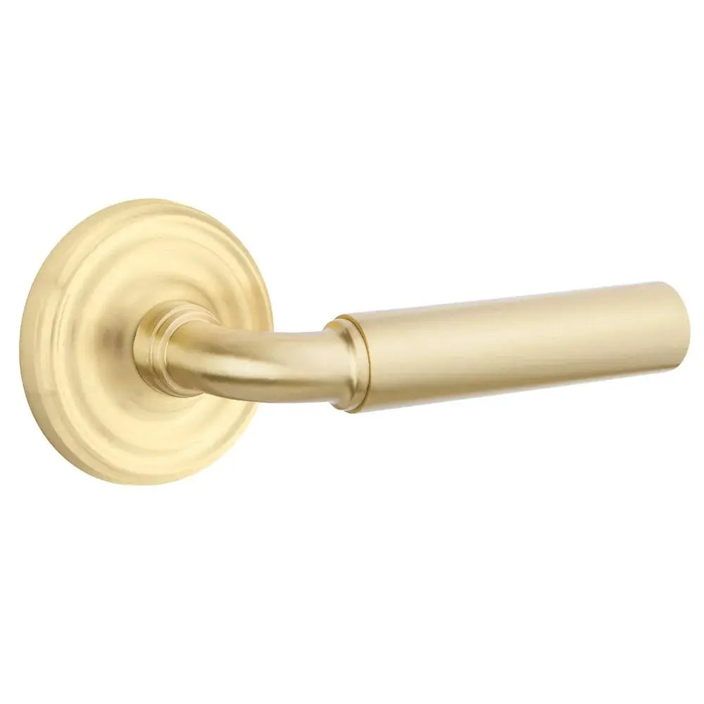 Emtek Manning Door Lever with Regular Rose by Emtek