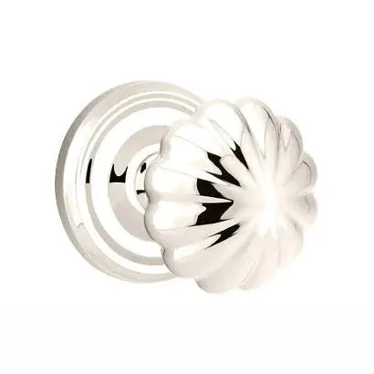 Emtek Melon Door Knob with Regular Rose by Emtek