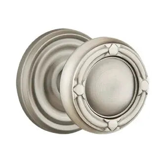 Emtek Ribbon and Reed Knob with Regular Rose by Emtek