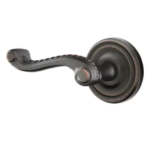 Emtek Rope Lever with Regular Rose by Emtek