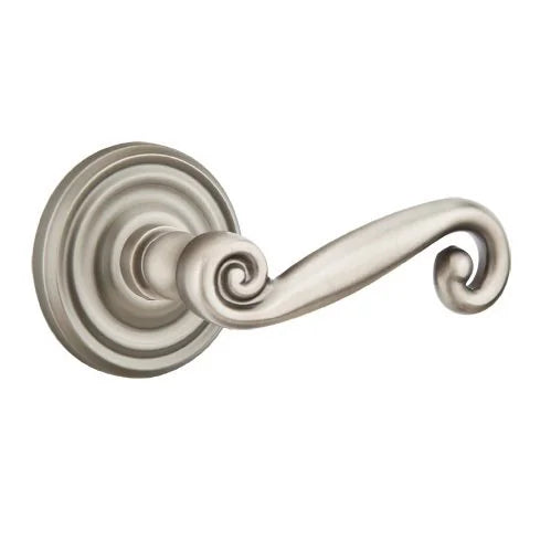 Emtek Rustic Door Lever with Regular Rose by Emtek