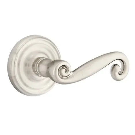 Emtek Rustic Door Lever with Regular Rose by Emtek