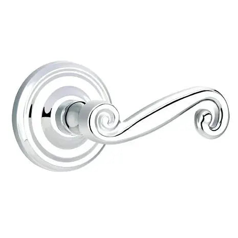 Emtek Rustic Door Lever with Regular Rose by Emtek