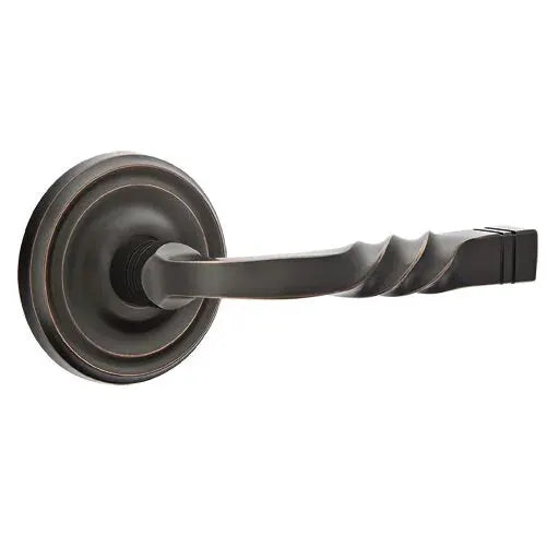 Emtek Sante Fe Lever with Regular Rose by Emtek