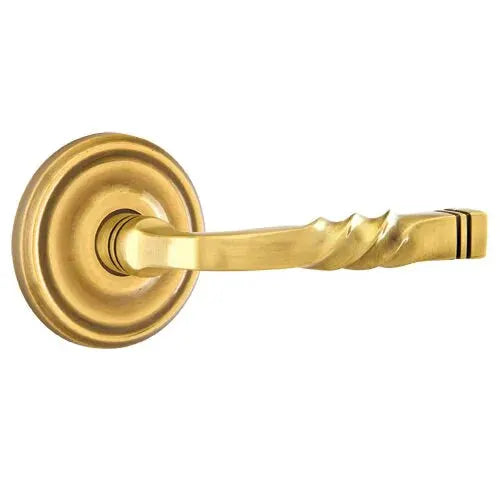 Emtek Sante Fe Lever with Regular Rose by Emtek