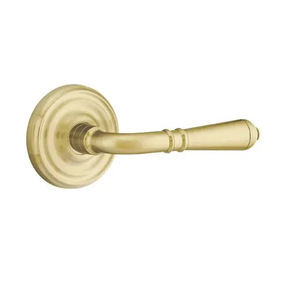 Emtek Turino Door Lever with Regular Rose by Emtek