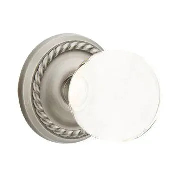 Emtek Bristol Door Knob with Rope Rose by Emtek