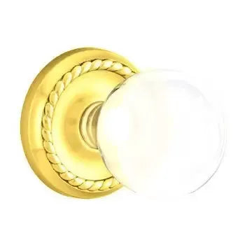 Emtek Bristol Door Knob with Rope Rose by Emtek