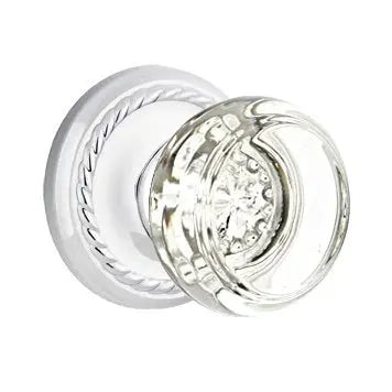 Emtek Georgetown Door Knob with Rope Rose by Emtek