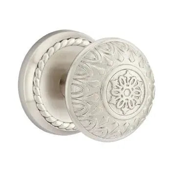 Emtek Lancaster Knob with Rope Rose by Emtek