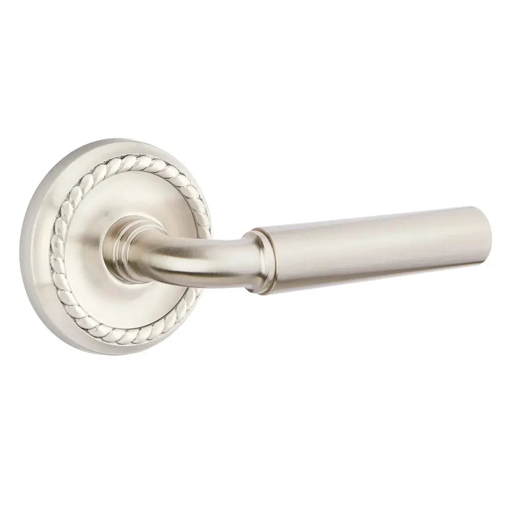 Emtek Manning Door Lever with Rope Rose by Emtek