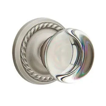 Emtek Providence Door Knob with Rope Rose by Emtek