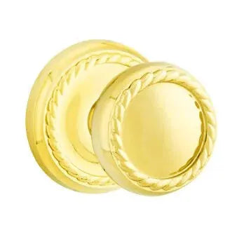 Emtek Rope Knob with Rope Rose by Emtek
