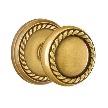 Emtek Rope Knob with Rope Rose by Emtek