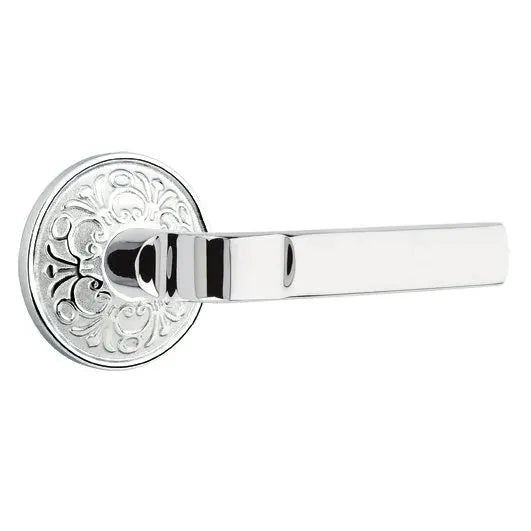Emtek Aston Lever with Lancaster Rose by Emtek