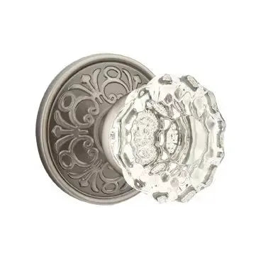 Emtek Astoria Door Knob with Lancaster Rose by Emtek