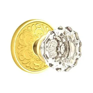 Emtek Astoria Door Knob with Lancaster Rose by Emtek