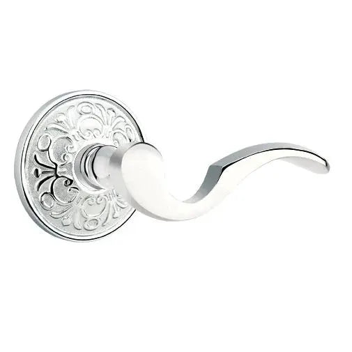 Emtek Cortina Door Lever with Lancaster Rose by Emtek