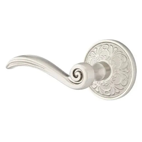 Emtek Elan Lever with Lancaster Rose by Emtek
