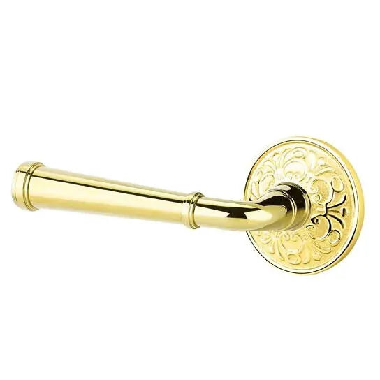 Emtek Merrimack Lever with Lancaster Rose by Emtek
