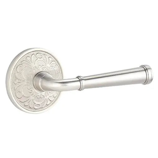Emtek Merrimack Lever with Lancaster Rose by Emtek