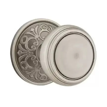 Emtek Norwich Door Knob with Lancaster Rose by Emtek