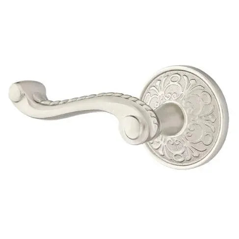 Emtek Rope Lever with Lancaster Rose by Emtek