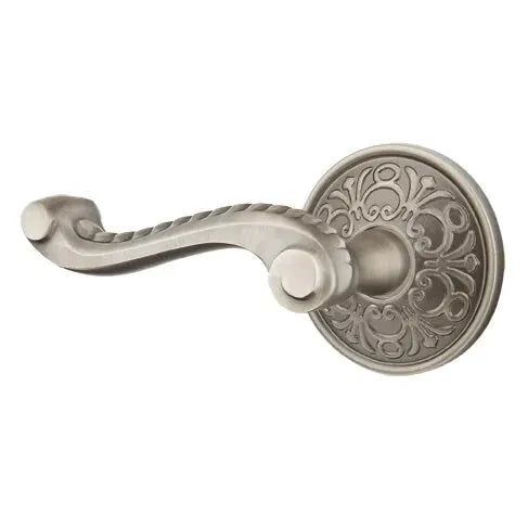 Emtek Rope Lever with Lancaster Rose by Emtek