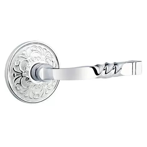 Emtek Sante Fe Lever with Lancaster Rose by Emtek