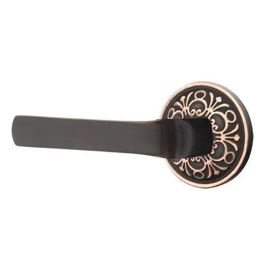 Emtek Spencer Lever with Lancaster Rose by Emtek