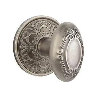 Emtek Victoria Knob with Lancaster Rose by Emtek