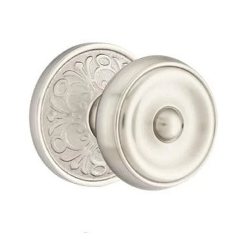 Emtek Waverly Door Knob with Lancaster Rose by Emtek