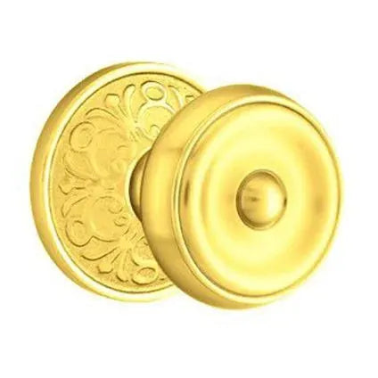 Emtek Waverly Door Knob with Lancaster Rose by Emtek