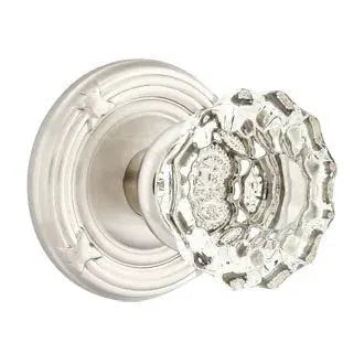 Emtek Astoria Door Knob with Ribbon and Reed Rose by Emtek