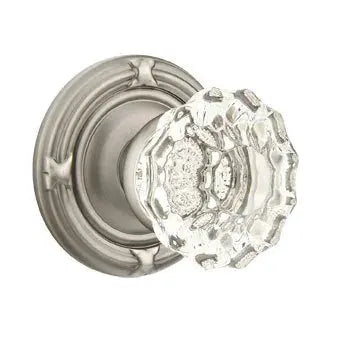 Emtek Astoria Door Knob with Ribbon and Reed Rose by Emtek