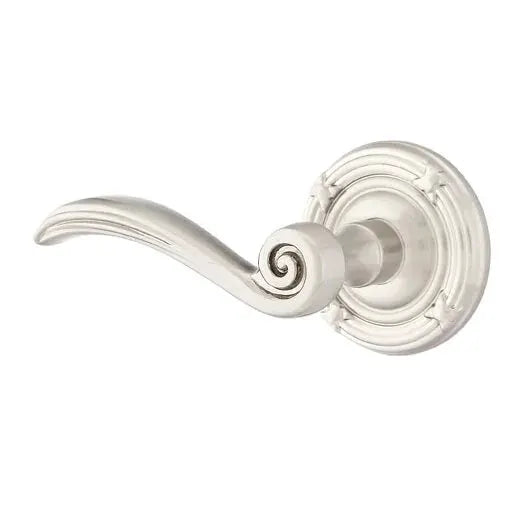 Emtek Elan Lever with Ribbon and Reed Rose by Emtek