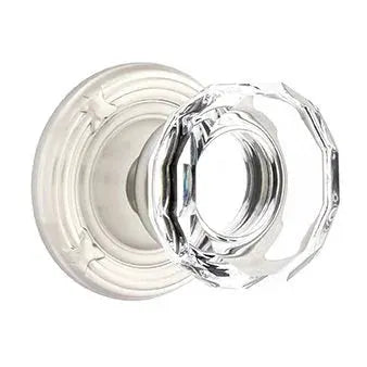 Emtek Lowell Door Knob with Ribbon and Reed Rose by Emtek