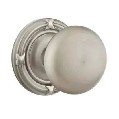 Emtek Providence Door Knob with Ribbon and Reed Rose by Emtek